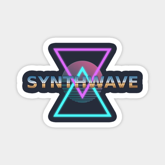 Synthwave Magnet by SadOffSky