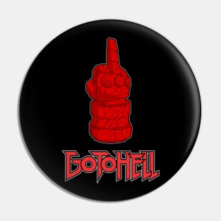 Go To Hell Pin