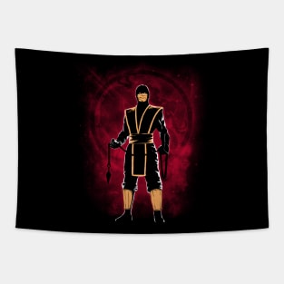 Hellfire Ninja Tapestry