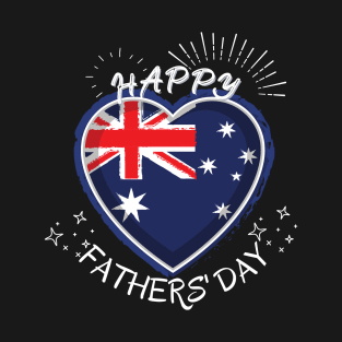 Happy Fathers' day Australia T-Shirt