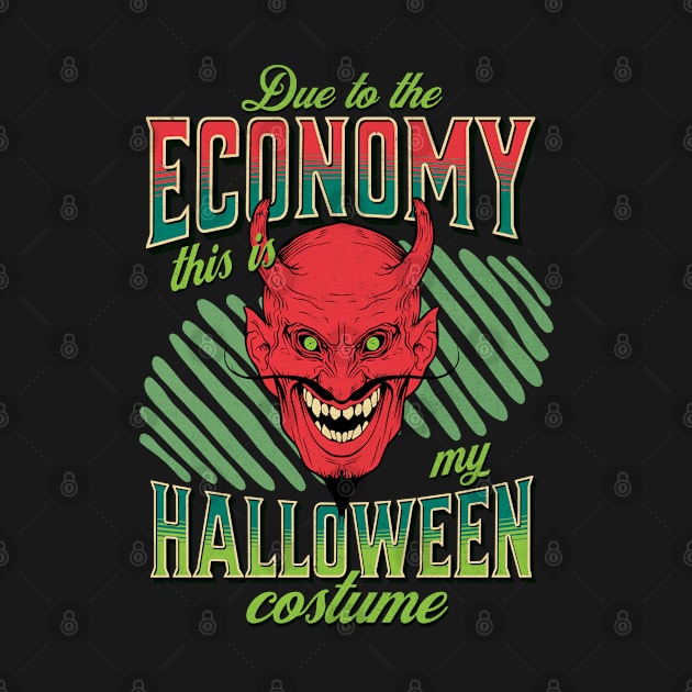 Devil - Halloween economy costume by Backpack-Hiker