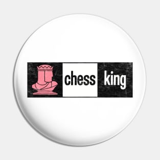 Retro 70s Chess King Store Pin