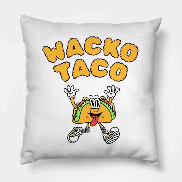 Wacko Taco Pillow by The Isian