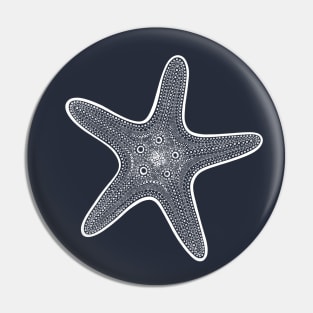 Starfish or Sea Star - beach and summer lovers animal design Pin