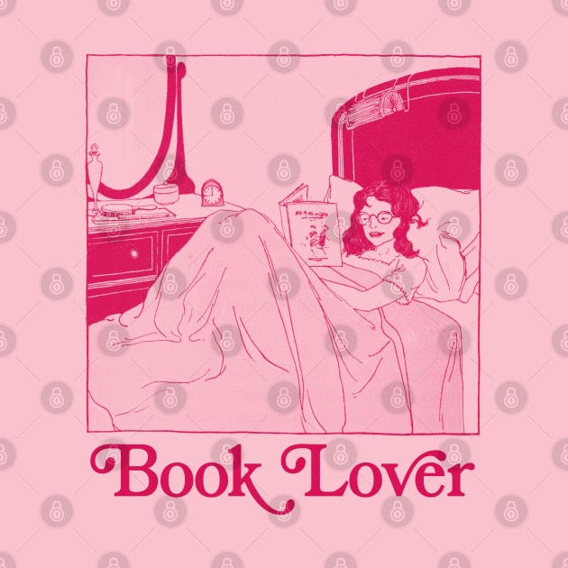 Book Lover - Aesthetic Retro Design by DankFutura