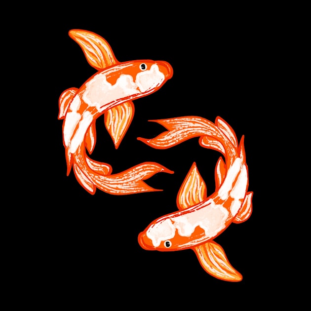 Koi by Kelly Louise Art