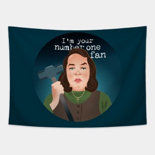 Number One Fan Tapestry
