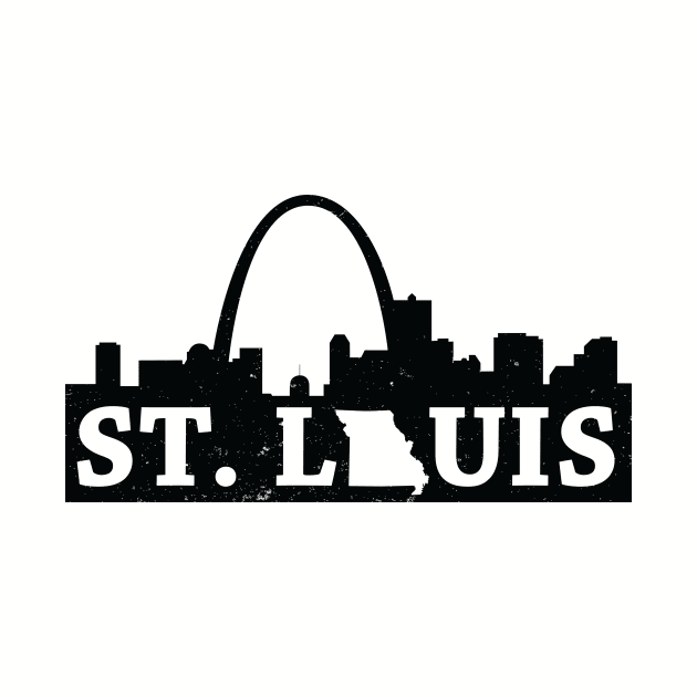 St. Louis Skyline by LionHeadCreative