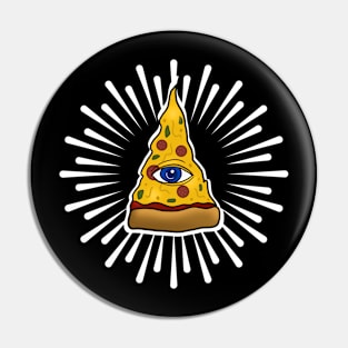 Funny Pizza, Third Eye, Pizza is Everything Pin