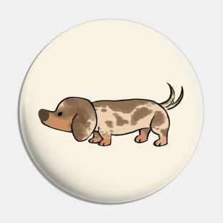 Dachshund Series (dapple) Pin