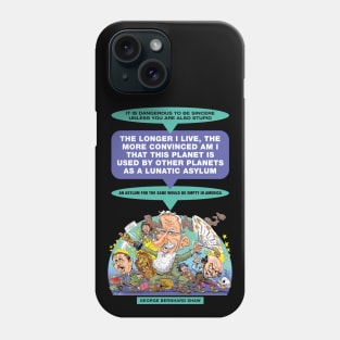 George Bernard Shaw Phone Case