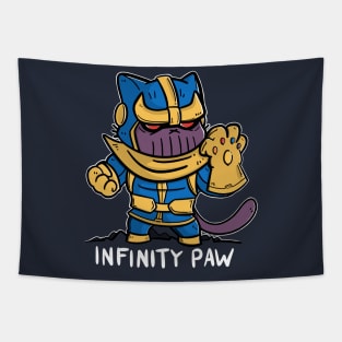 Infinity Paw Tapestry