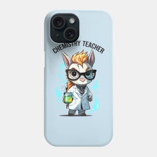 Unicorn Chemistry Teacher Phone Case