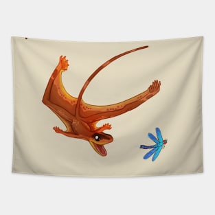 Flight of the Sharovipteryx Tapestry