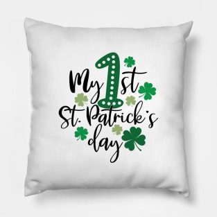 My first Saint Patricks day Pillow