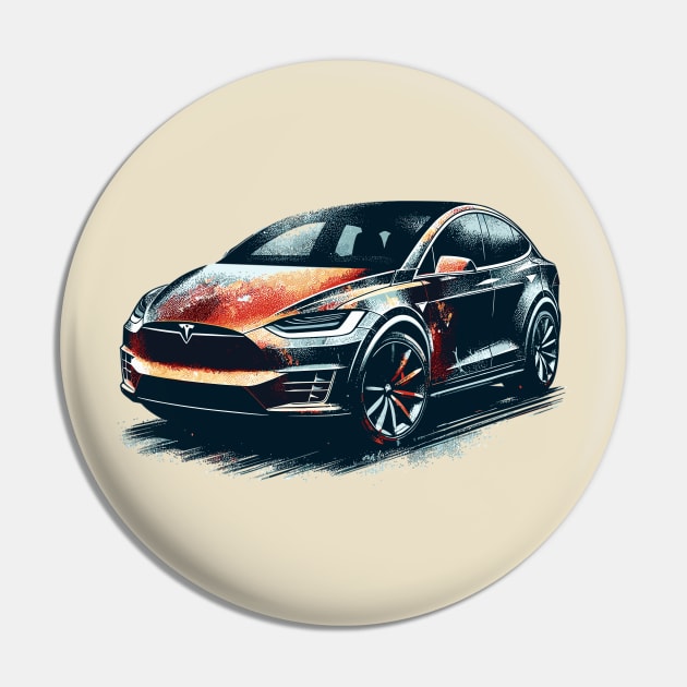 Tesla Model X Pin by Vehicles-Art