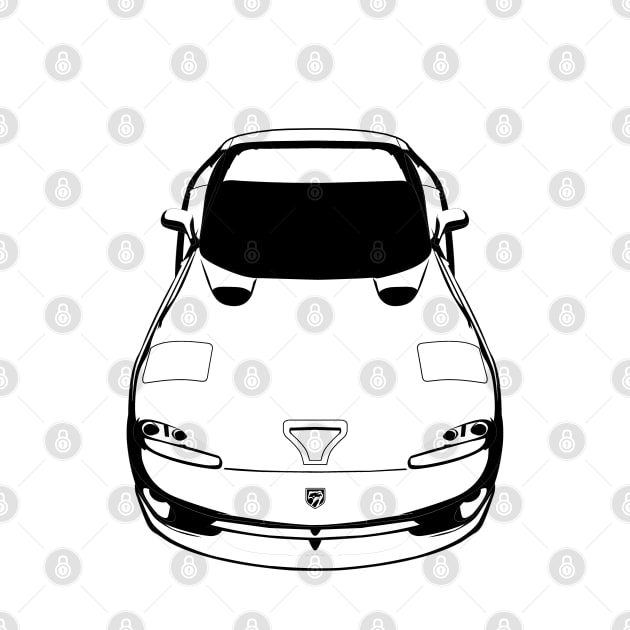 Viper 1996-2002 - White lines by V8social