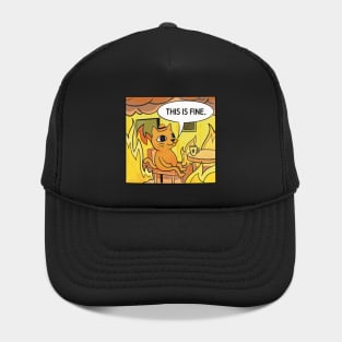 This is Fine. Cat Hat