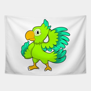 Parrot green Tapestry