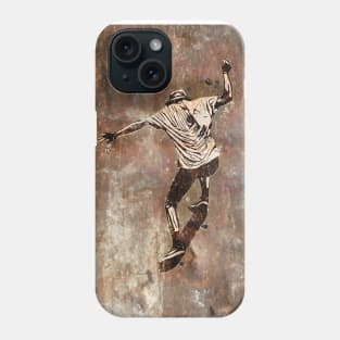 Graffiti Lane Skateboarder Phone Case