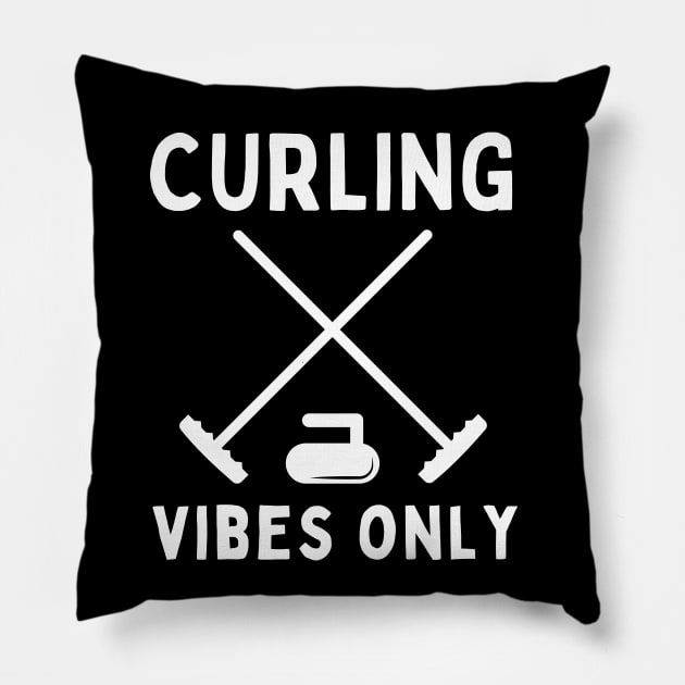 Curling Pillow by footballomatic