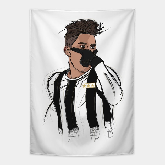 Dybala Tapestry by Jelly89