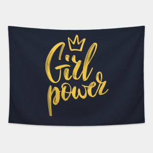 Girls Have the Power to Change the World Tapestry