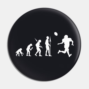 American Football Evolution Gift Pin