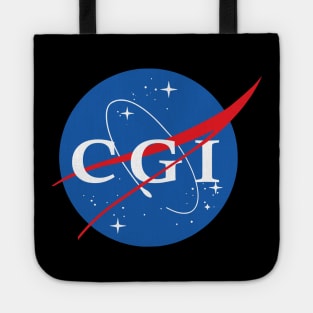 Nasa CGI Logo Tote