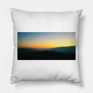 Frosty Sunrise Pillow