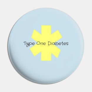 Type One Diabetes - Yellow Pin