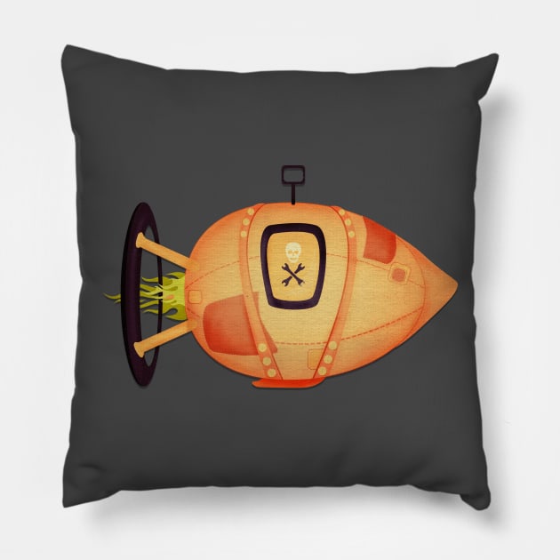 The Post Apocalyptic series: Cute Nuke Pillow by Sybille