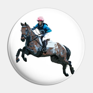 Eventing Horse Pin