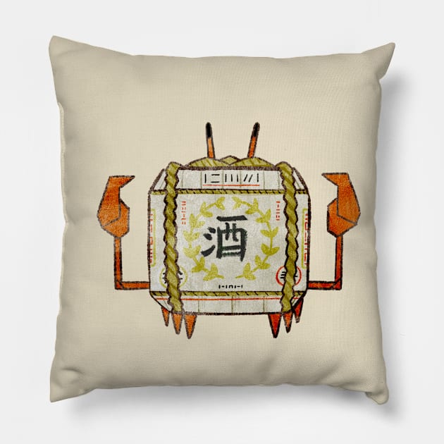 Sake Crab Pillow by Capt. Jack