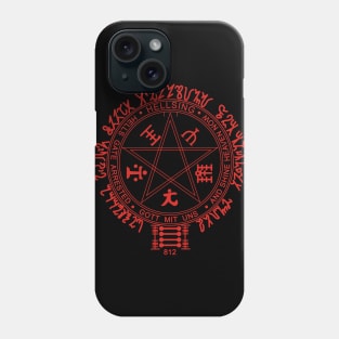 Alucard print on front and back Phone Case