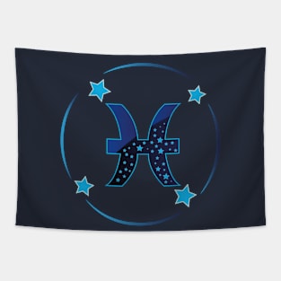 Zodiac Astrology Pisces Tapestry