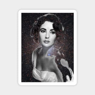 Elizabeth Taylor Queen of Space Magnet