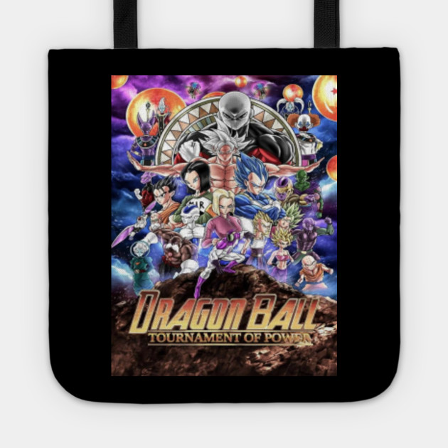 Tournament Of Power Dragonball Super Avengers Tote Teepublic