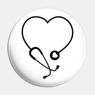 Stethoscope Pin