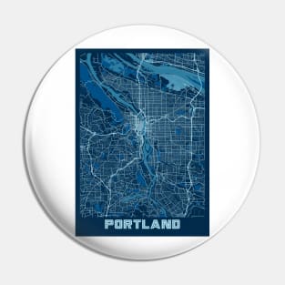 Portland - United States Peace City Map Pin