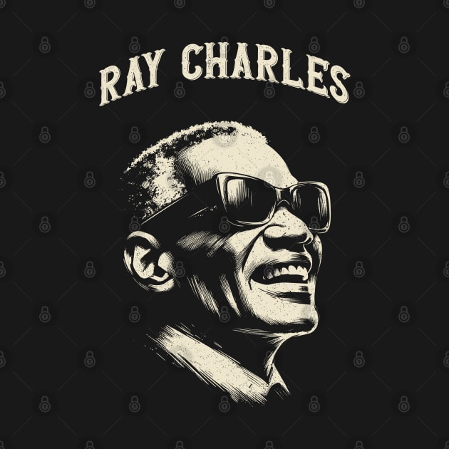 Ray Charles by Yopi