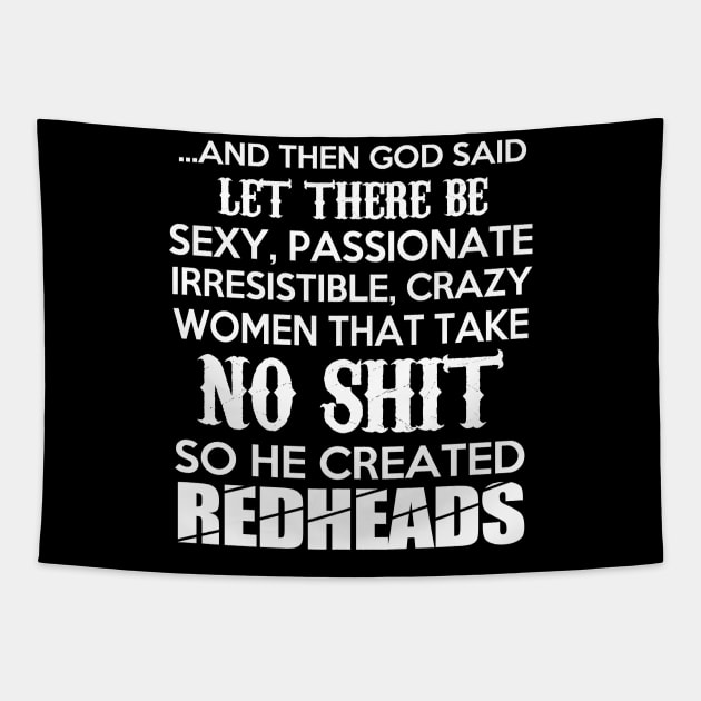 Women Redheads Tapestry by Dojaja