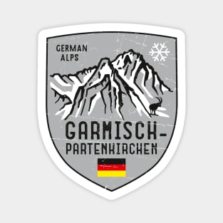 Emblem Garmisch Magnet