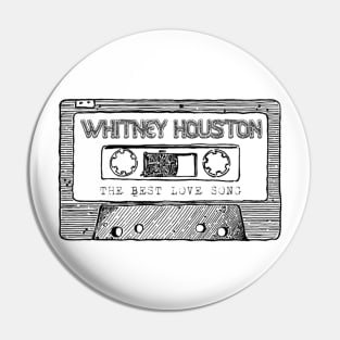 Whitney Houston Pin