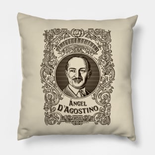 Ángel D'Agostino (in brown) Pillow