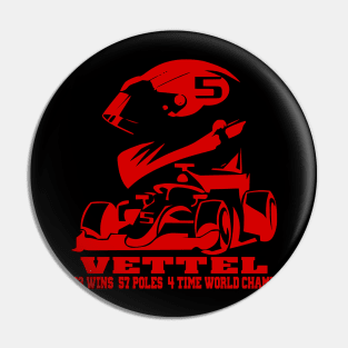 Vettel Champ Pin