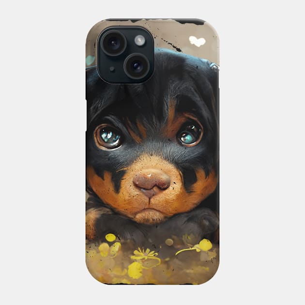 Bon-bon the Pupper Phone Case by Tooniefied