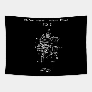 G1 Megatron Patent Tapestry