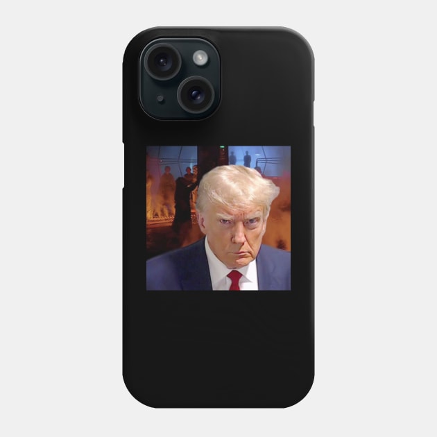 Trump Mugshot / Carbonite Phone Case by Lightning Ts