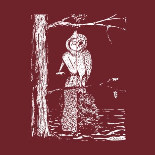 Flatwoods Monster "owl" Nickell T-Shirt